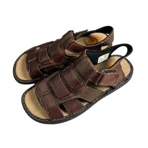 Earth Spirit Willie Fisherman Sandals  Men's 8  Brown Lightweight  Dad Sandals